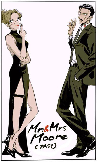 Mr and Mrs Moore 