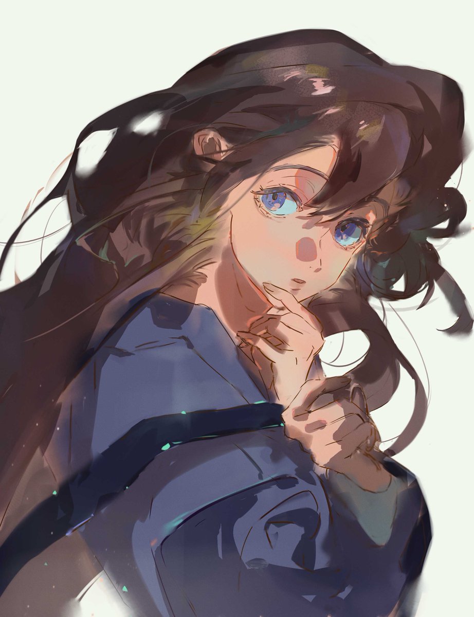 「」|M U(*☻-☻*)～のイラスト