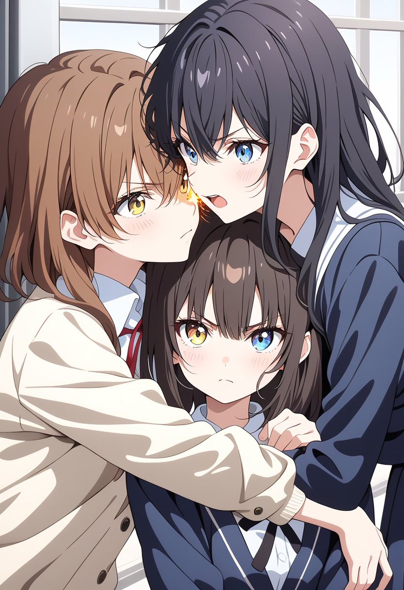 #このタグを見た人はAIイラストしりとりしましょ〜曲名編

「う」からですね！

嘘の火花/96猫
クズの本懐というアニメのOPですね(*^^*)
作品自体は見てなかったけど、この曲好きです(*´ω`*)
生成したけど、思い通りにはならない💦💦

次の方は「な」からです(⁎ᴗ͈ˬᴗ͈⁎)