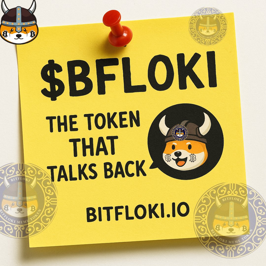 🔥 $BFLOKI: The Token That Talks Back 💬

🗣️ Our token isn’t silent — it speaks value.
💬 Engaging, responsive, and transparent development.
🚀 Built with communication and community in mind.

#TalkingToken #CryptoWithVoice #BitFlokiTalks