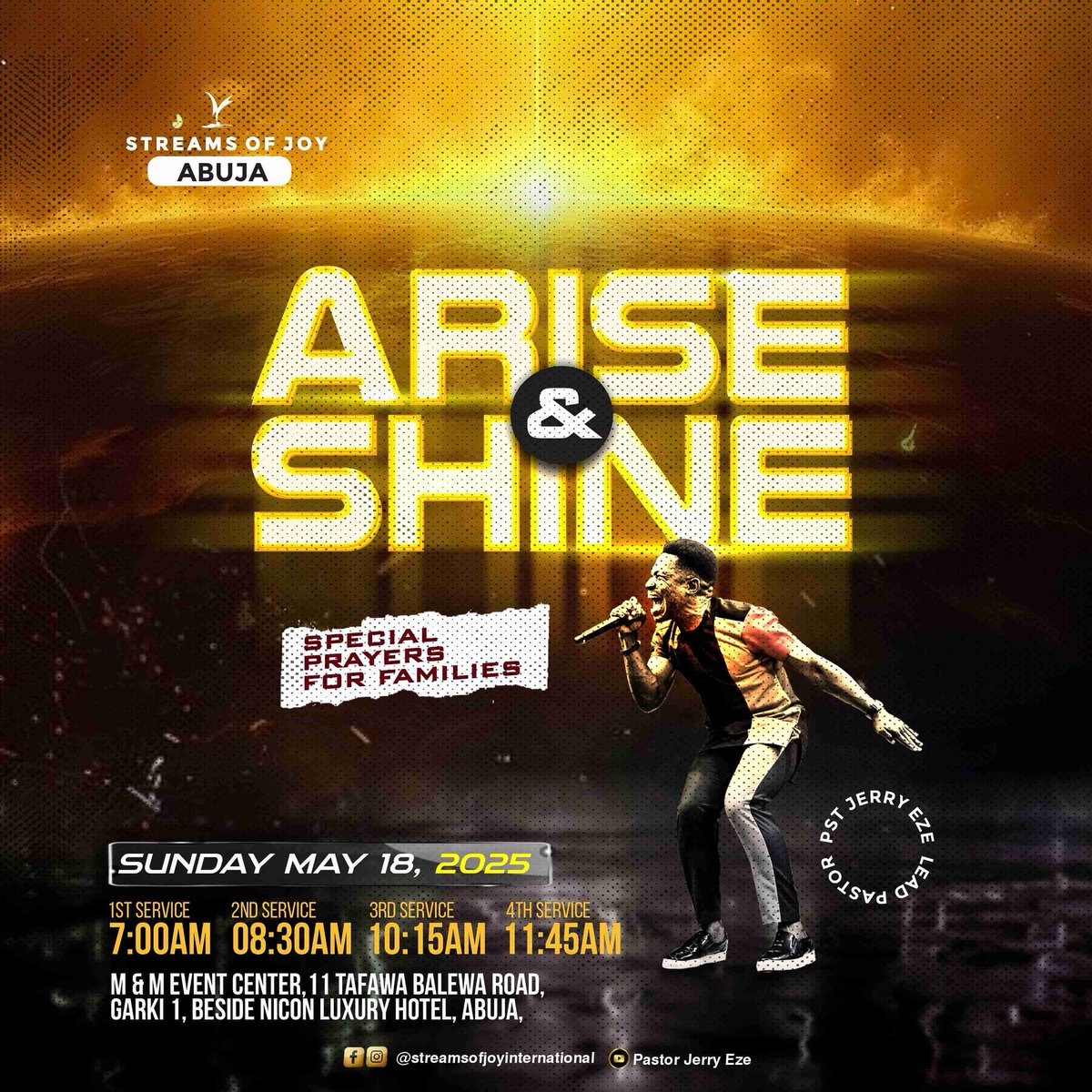 See You in church soon , Which Service(s) are you coming for ???