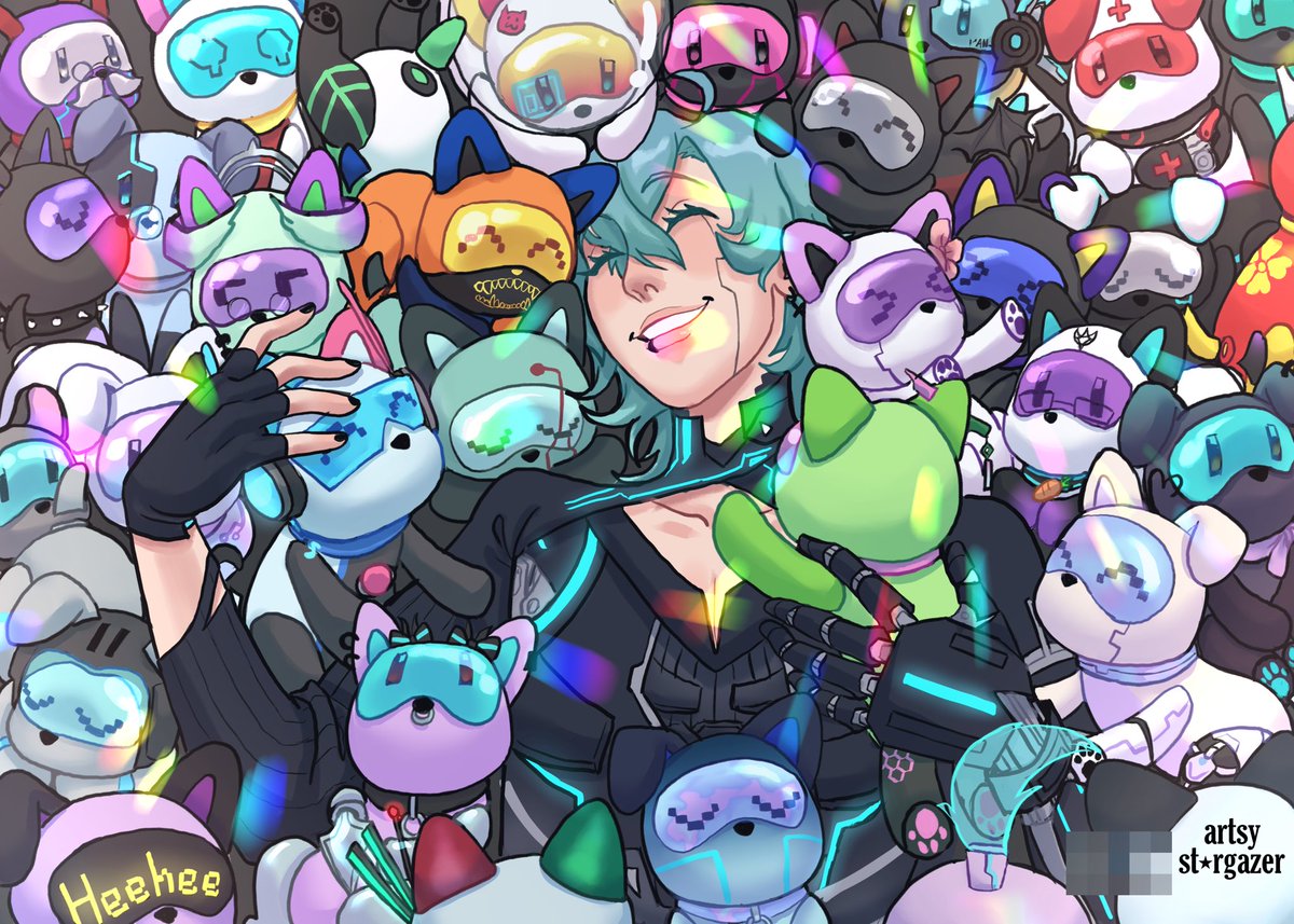 artsystargazer's tweet image. A bit late but this was an ambitious piece so I think I can be forgiven

This community changed my life for the better. I’m surrounded by the sweetest people and I can only hope I bring them joy with my art, so this is my gift to Nix and the roombies 🩵

#Ravanis6Months #NixPix