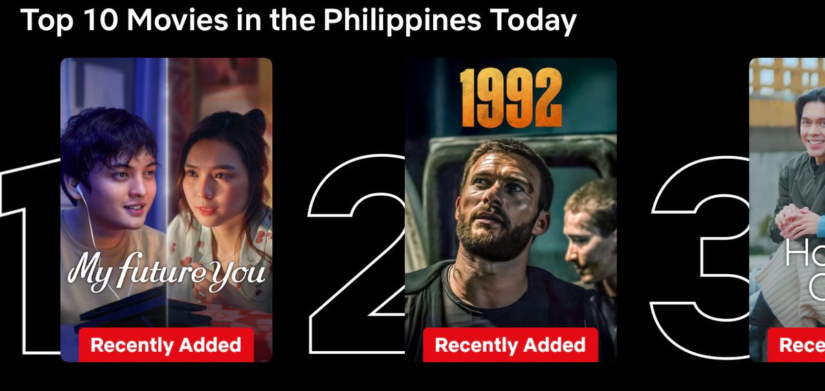 _foryoumiles's tweet photo. Nag update na ang Netflix! and guess what? It’s our third consecutive day as Netflix’s top movie! 

THE UNBEATABLE FRANSETH
THE UNBEATABLE FRANSETH https://t.co/A76g5ad04w