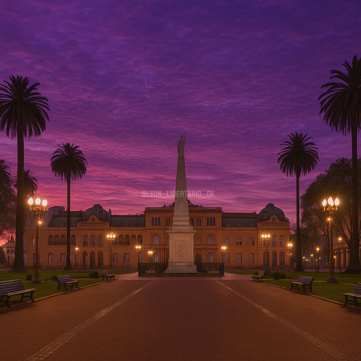 LeonLibertari0's tweet image. LA CIUDAD DE VIOLETA SE VE MUCHO MAS LINDA. TODOS CON ADORNI Y MILEI