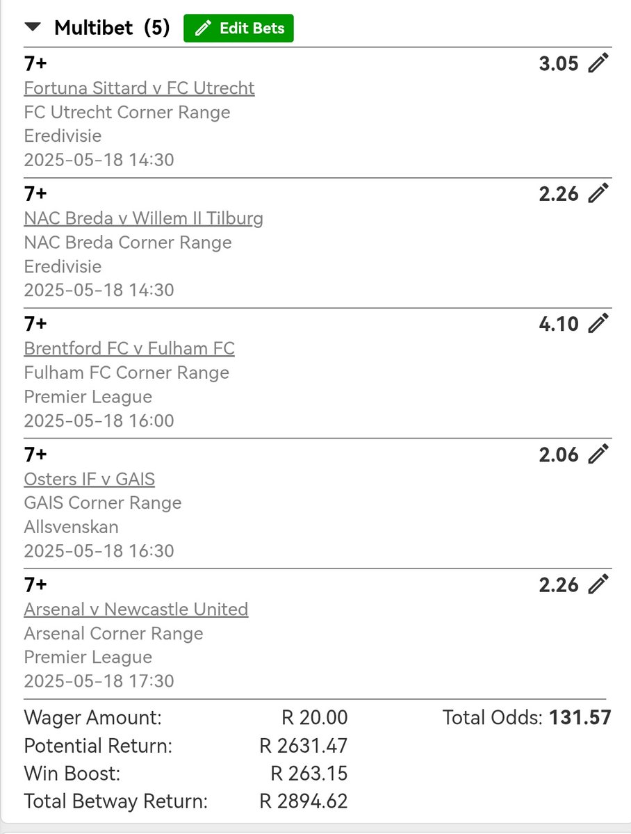 JofuSetebe's tweet photo. I just placed a bet with Betway. Tap here to copy my bet or search for this booking code in the Multi Bet betslip BW193DDC6 https://t.co/XLMwO4HYRa

BW193DDC6 https://t.co/v0z01HRDEb