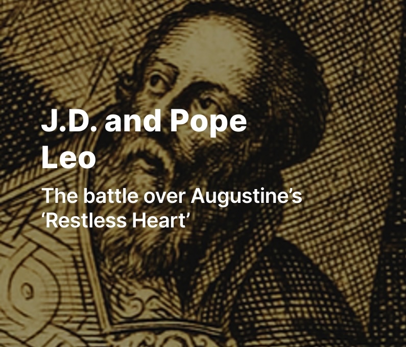 #JDVance is back in Rome for his 2nd visit in a month, now for the installation of #PopeLeoXIV. On the surface, they have little in common--except a love of #StAugustine. So who's channeling him more faithfully? I dug in here: italiandispatch.com/p/ordering-love
