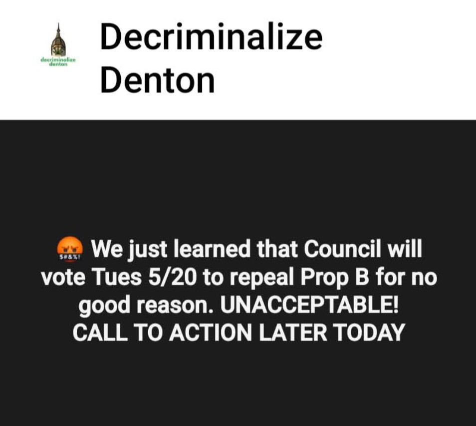 🤬 We just learned that Council will vote this Tues 5/20 to repeal Prop B for no good reason.  UNACCEPTABLE!
CALL TO ACTION LATER TODAY!