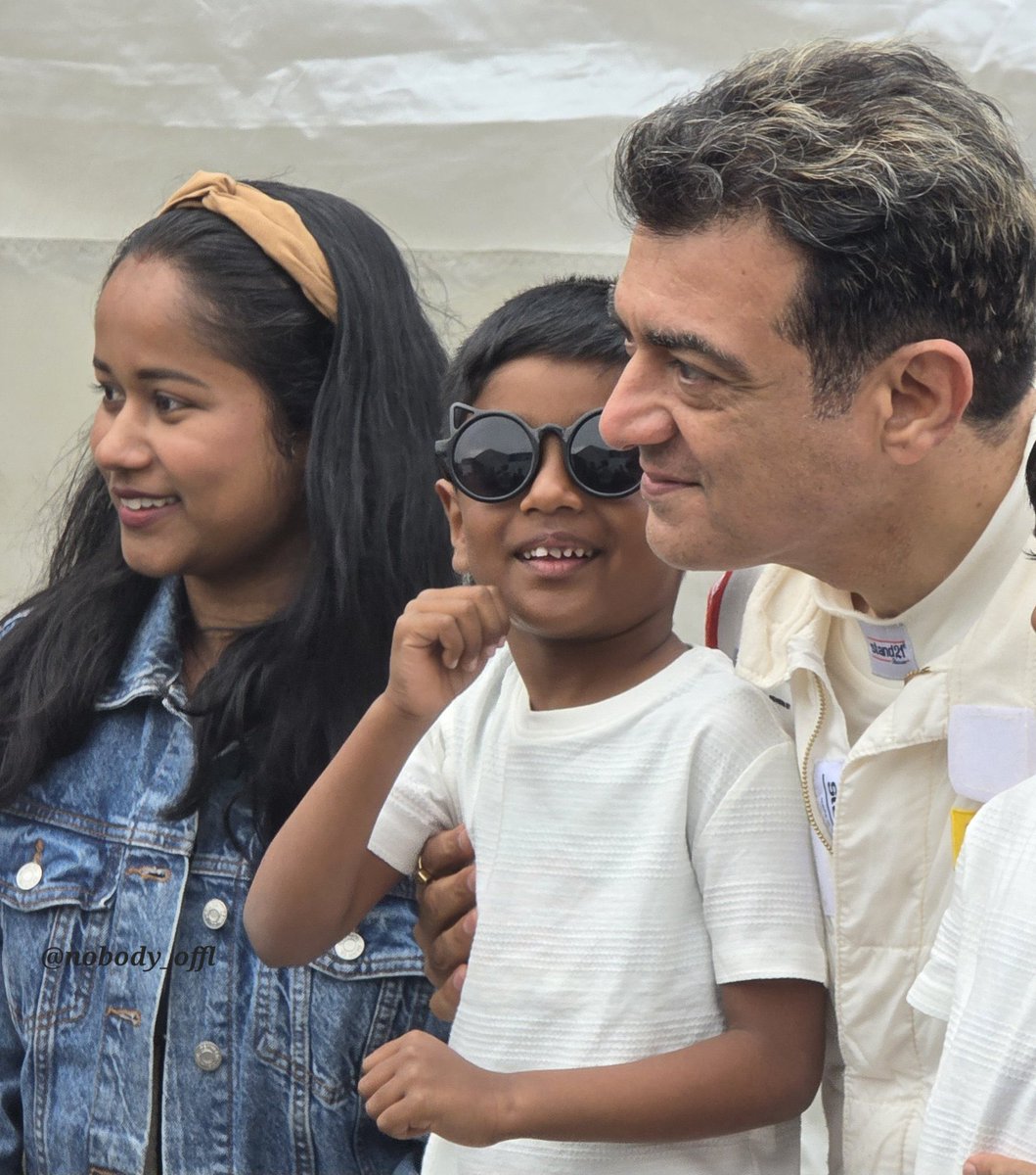 Thalafansml's tweet photo. Latest pic 📸: Ajith sir with kids at Zandvoort circuit at Netherlands
#ajithkumar #ajithkumarracing #24series #thala #ajith #ajithpic #thalaajith https://t.co/CgZbLW5tYA