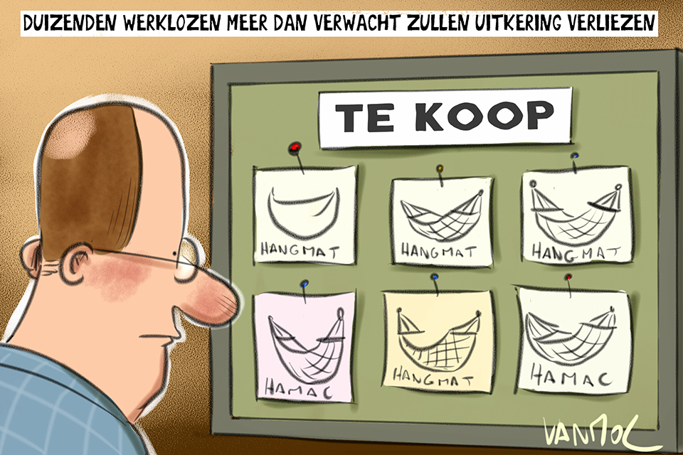 Vanmoltoons's tweet image. #werklozen #hangmat @DoorbraakBe