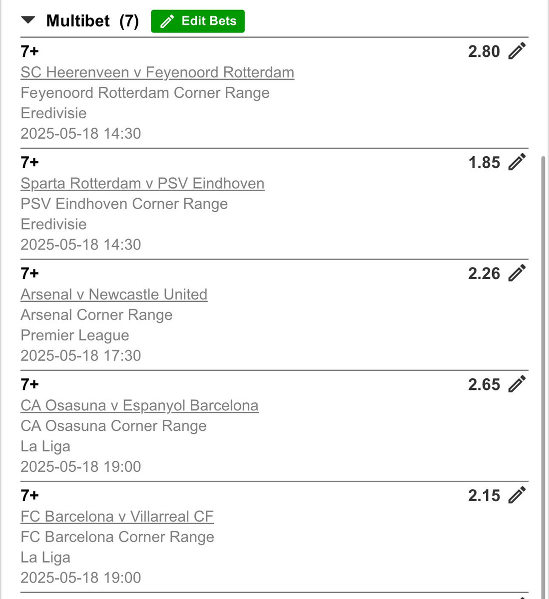 TheChildProTips's tweet photo. 331 odds 7 corners 

Betway code - BW196D2CB

Good luck https://t.co/j8GGGAxRPH