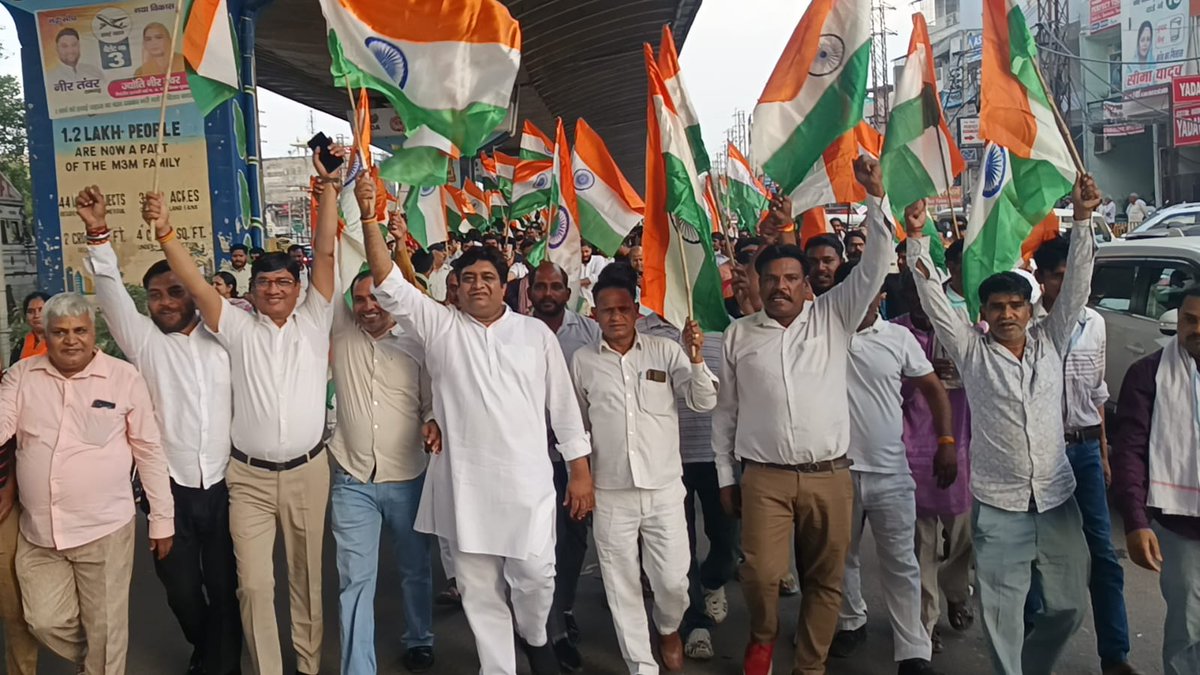 ChairmanVirend1's tweet photo. जय हिन्द, जय हिंद की सेना 🇮🇳। सेना के सम्मान मे - भारत है मैदान मे ।। आभार 🙏  BJP Haryana. Narendra Modi  Bharatiya Janata Party (BJP) @bjpkm4kisan https://t.co/xTjICUdesg