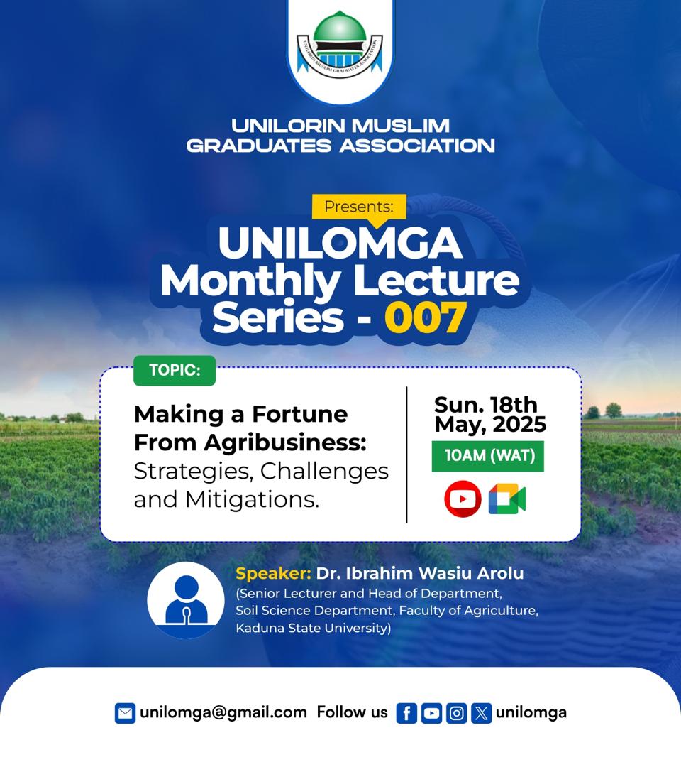 Join us this morning for another edition of UNILOMGA Monthly Lecture Series. 

Time: 10am

Google Meet Link: meet.google.com/iio-xxov-vrq