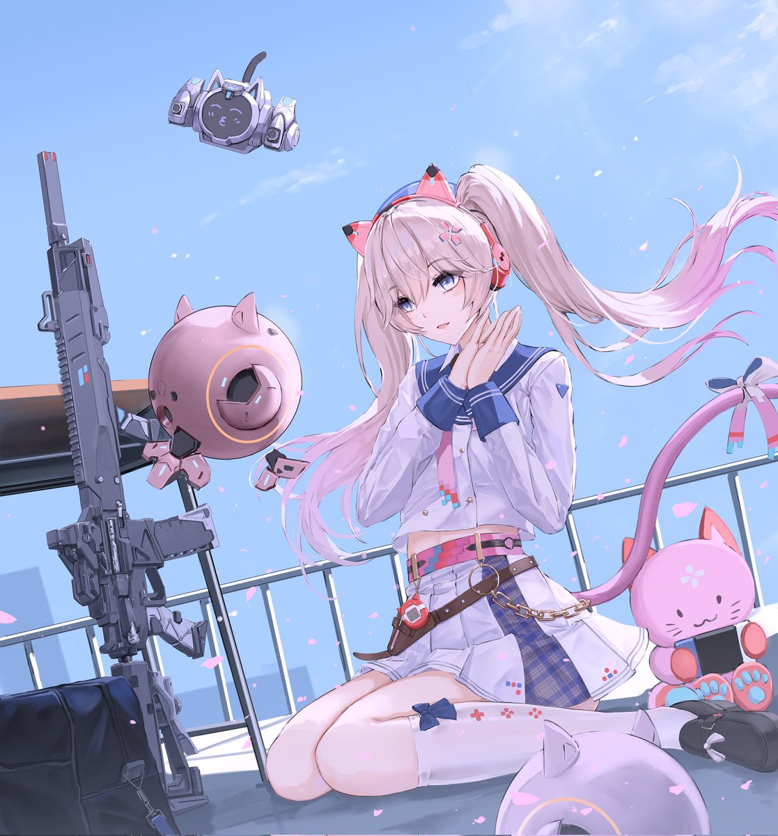 AtelierLiang's tweet image. Michele~
喵
#Strinova 
#StrinovaFanart 
#卡拉彼丘