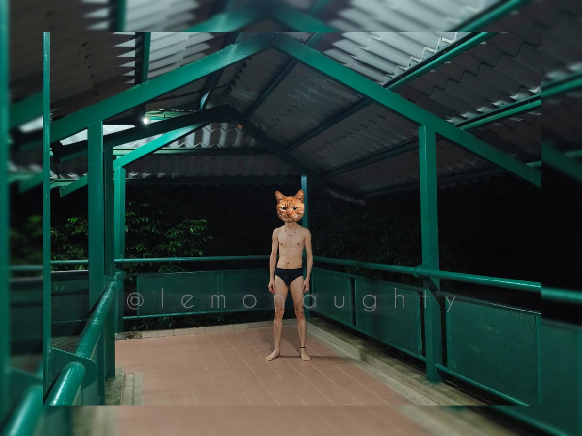 夜晚就該探險，解锁野裸新地点，看得出是哪裡嗎？

#暴露 #野裸 #柠檬野裸那件事 #超级三角内裤控 
📷 : <a href="/ziggy_zil/">🍩 Donut 表弟</a>