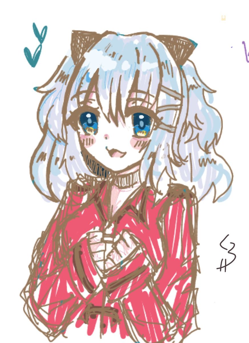 絵チャで描いたフレイヤちゃん
#キングダムハーツ  #kingdomhearts