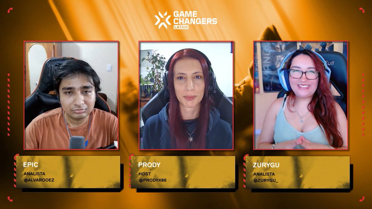 ProdyX86's tweet photo. No se ni como empezar, realmente no quepo de la felicidad que tengo de haber sido parte de la Gran Final Sur y Norte de la #ClosedQualifier de la #VCTGameChangers.
Gracias @SyncFireENT por la oportunidad y a @nrvzfps @MinaG0D @RenschLive por el profesionalismo, la buena onda y energía.
Y que puedo decir de los analistas y casters, increíbles talentos con quienes tuve el honor de compartir cámara y esta hermosa noche: @zurygu_ @alvarooez @MsAppletreeTV @lyssan_m y @ZoroElCaster un tremendo equipazo.
Hace menos de un año me puse las pilas y empecé a stremear #Valorant y no hace mucho empecé a crear contenido del juego. No imagine tampoco qué iba a co-stremear la VCT Game Changers Stage 1 y tampoco que iba a ser Host de la Gran Final de la Closed Qualifier.
Ver estos logros me hacen inmensamente feliz, se que hay mucho por aprender y seguramente mejorar. Pero esos pasos me hacen feliz.
Gracias a mis amigos, conocidos y profesionales con quienes hable y me dieron toda la buena vibra y energía. Los quiero!