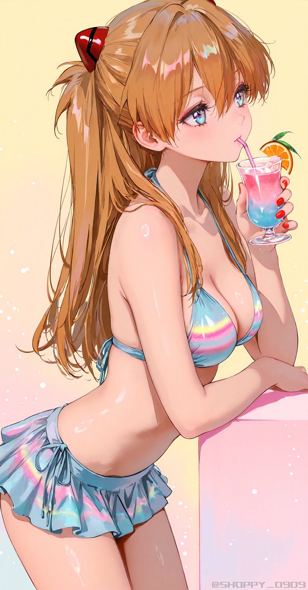 アスカ🍹
#エヴァンゲリオン #evangelion 
(タップで全画面)