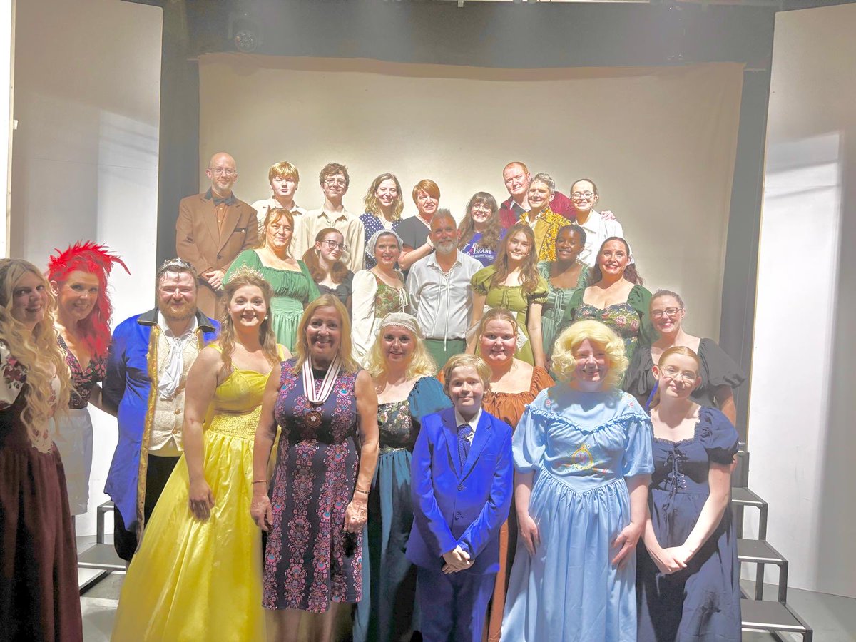 Virginia Lloyd DL (@virginialloyddl) on Twitter photo Honoured to represent <a href="/LordLtWY/">Ed Anderson, Lord Lieutenant of West Yorkshire</a> at a wonderful production of Beauty and the beast by St Michael’s Amateurs.
Such a talented group of performers from the Calder Valley who give so much time to ensure productions are perfect. The standing ovation at the end said it all. Honoured to represent <a href="/LordLtWY/">Ed Anderson, Lord Lieutenant of West Yorkshire</a> at a wonderful production of Beauty and the beast by St Michael’s Amateurs.
Such a talented group of performers from the Calder Valley who give so much time to ensure productions are perfect. The standing ovation at the end said it all.