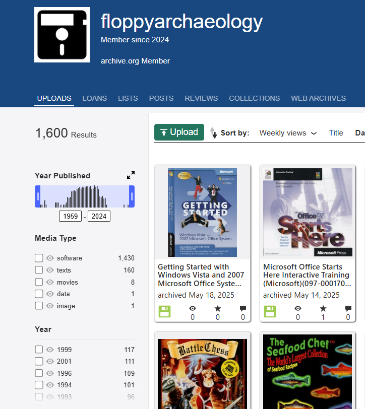 FloppyArchaeology tweet media