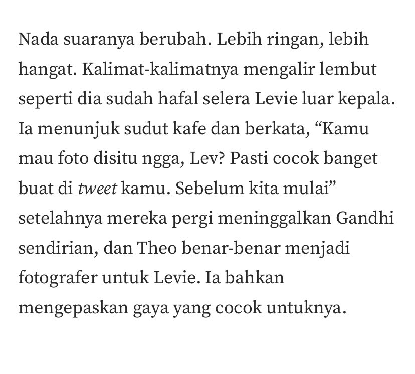yang nungguin theo levie bentar ya, ini draft sepuluh hari ga selesai selesai 😀 (kalo bisa malem ini atau besok aku upload) makasih banyak udah nungguin guys…. aku kira udah gaada yang baca jadi aku stop dulu… ily somac…….. 💗