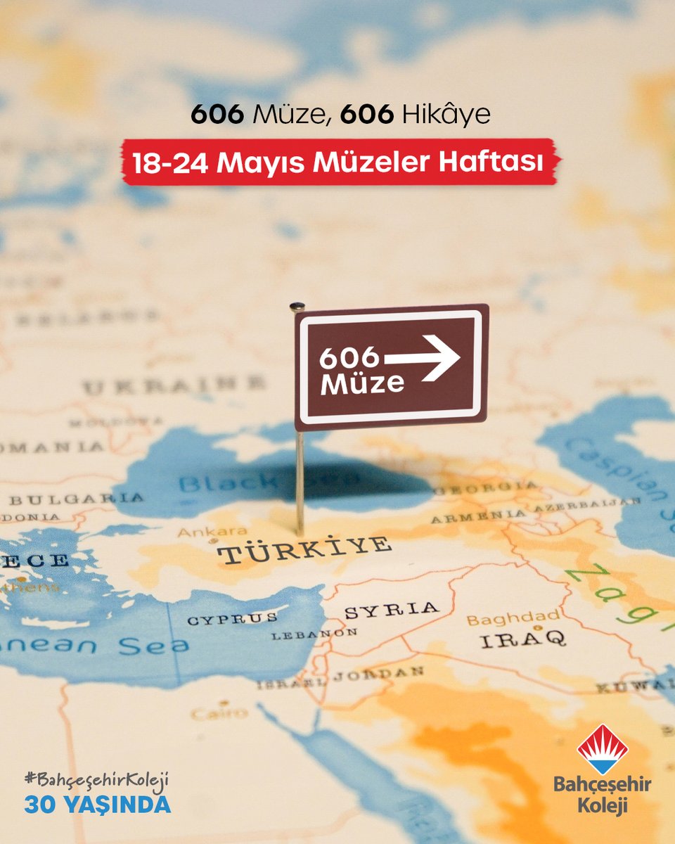 📍Her biri, geçmişi bugüne taşıyan bir köprü…
Bu yıl Müzeler Haftası’nda bir müze seç, kendine ilham verecek hikâyeyi keşfet!

#BahçeşehirKoleji