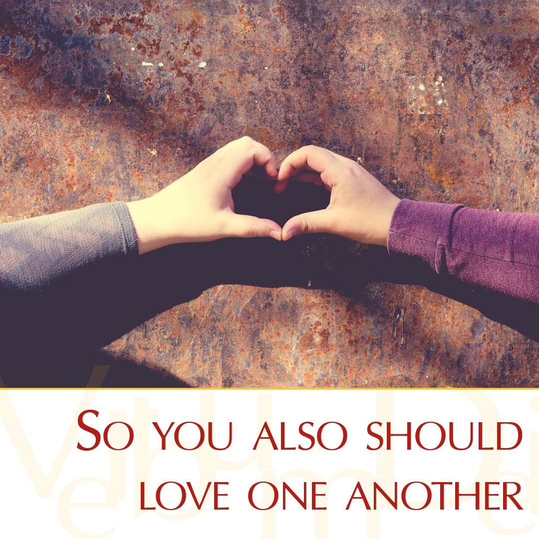 Gospel of the Day (John 13,31-33a.34-35)

"I give you a new commandment: love one another. As I have loved you, so you also should love one another. This is how all will know that you are my disciples, if you have love for one another."

vaticannews.va/en/word-of-the…