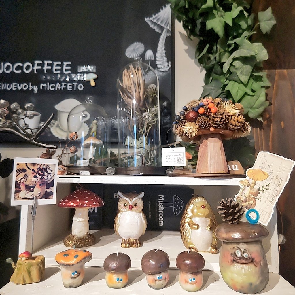 pukkisan's tweet photo. 【 納品のお知らせ 】
仙台市柏木の 巨大きのこハウス🍄
『 妖精の家 』様に ほんのりですが
納品させていただきました✨
強面のヤマドリ大将は
✊ほどのサイズです
#蝋細工 #julpukki #納品 #妖精の家
#きのこ好き #一輪挿し ※芯が抜けます
#candle #ヤマドリタケ #きのこハウス https://t.co/1rD7e3LwZd