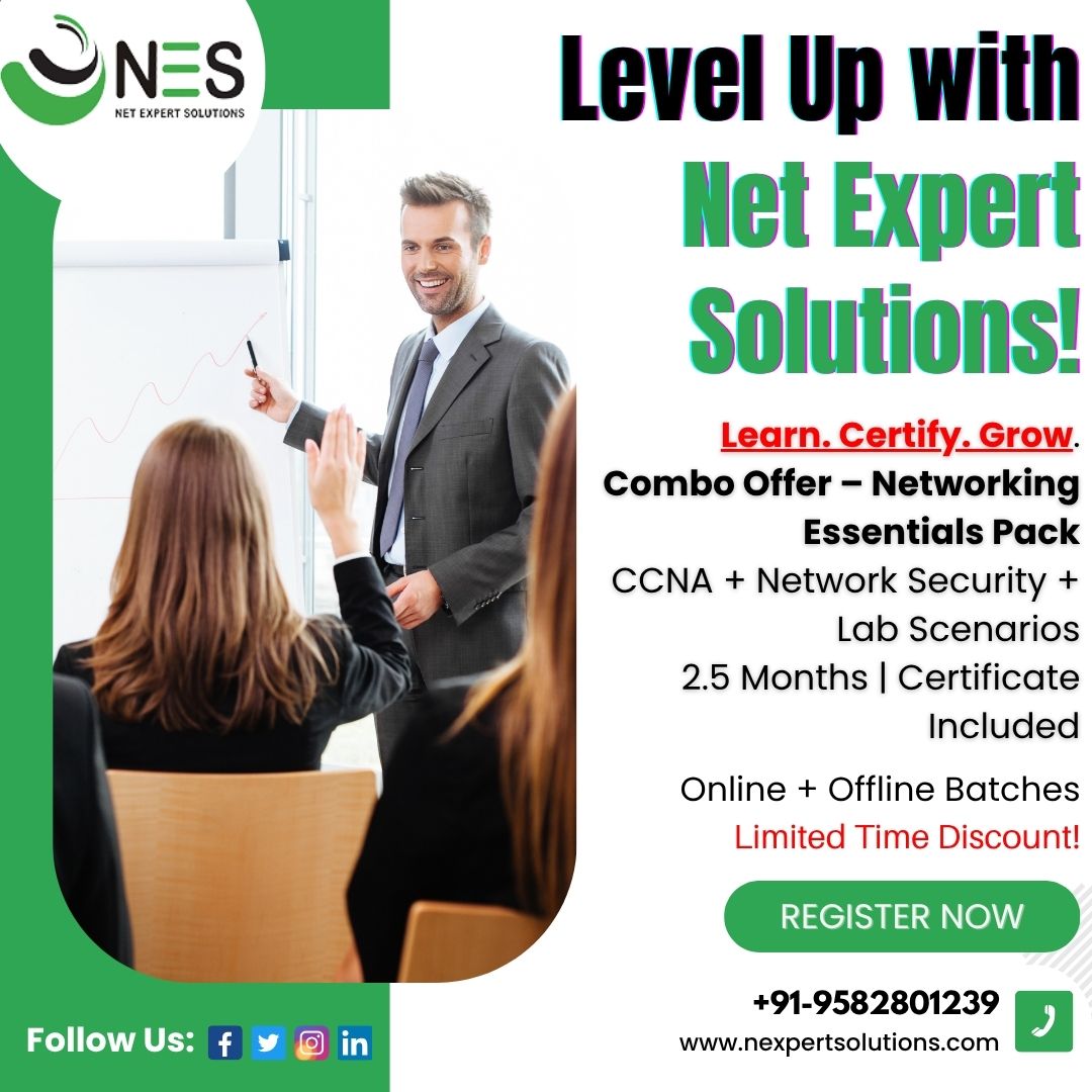 Net Expert Solutions (@nesnetworking) on Twitter photo Level up with CCNA, Network Security certification, lab practice, and limited-time discount!
๐๐ถ๐๐ถ๐ ๐๐: lnkd.in/dUC6bdJA
๐๐ผ๐ป๐๐ฎ๐ฐ๐ ๐๐: +91-9582-801-239
๐๐บ๐ฎ๐ถ๐น: info@nexpertsolutions.com
#Networking #CCNA #NetworkSecurity #ITCertifications #TechCareer Level up with CCNA, Network Security certification, lab practice, and limited-time discount!
๐๐ถ๐๐ถ๐ ๐๐: lnkd.in/dUC6bdJA
๐๐ผ๐ป๐๐ฎ๐ฐ๐ ๐๐: +91-9582-801-239
๐๐บ๐ฎ๐ถ๐น: info@nexpertsolutions.com
#Networking #CCNA #NetworkSecurity #ITCertifications #TechCareer