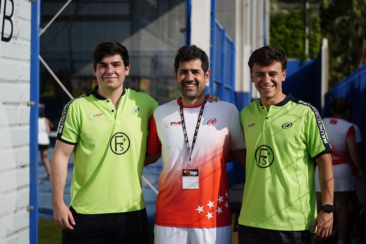 🙌🏼  ¡Nuestros veteranos, en las mejores manos!

🇪🇸 A las 9 h, el equipo 🚹 peleará por el bronce, y a las 11:45 la selección 🚺 batallará por el título del Campeonato de España por SSAA de Veteranos

🔊 Queremos agradecer a <a href="/fisiosaludmas/">Fisiosalud+</a> su gran labor con los jugadores FMP