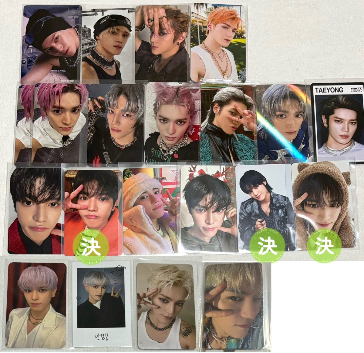 cosmos_tttrade's tweet photo. NCT127 過去トレカ 交換
WALK シーグリ 2025 Unity

【譲】テヨン ドヨン ジェヒョン

【求】ヘチャン マーク 未所持 元ツイ

⚠️付は初期難アリ

郵送交換📮東京ドーム5/22
まとめてのお取引優先🙇
固定ツイ未読には返信出来かねます🙅
直DM❌リプにてご連絡下さい🌈 https://t.co/8eZQ3ecFtD