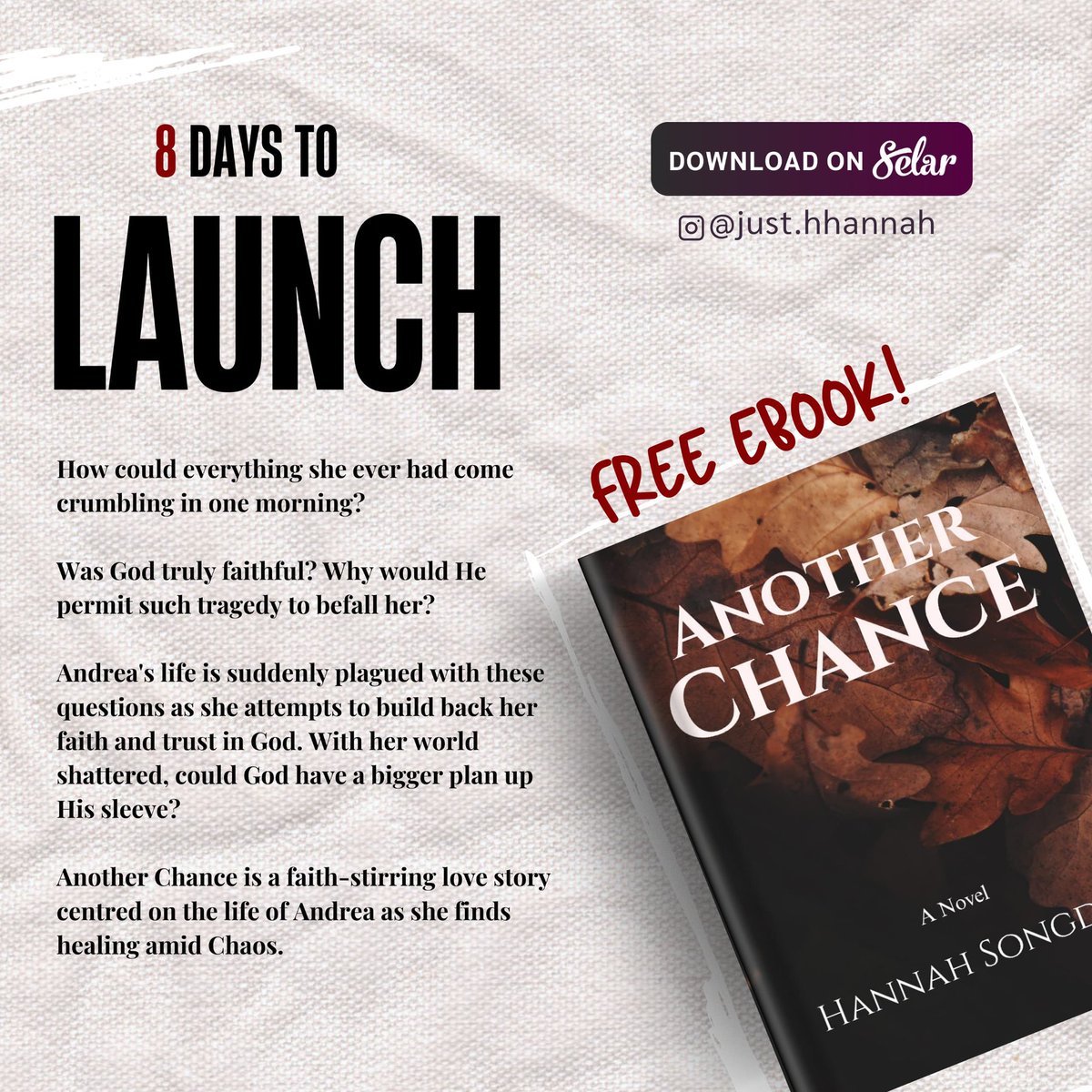 nandi_mee's tweet photo. 8 more days to launch!🚀

One fun fact about this book?

I wrote it in the span of 6 months😄 (you'd get to know more in the preface❤️). https://t.co/C2aNYavU3j