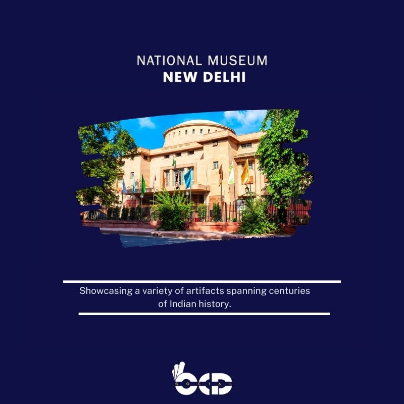 SocialOCD's tweet photo. This International Museum Day, explore India's 7 iconic museums. Whether you're a history buff, an art enthusiast, or simply curious, these museums offer something for everyone. (2/2)
#InternationalMuseumDay #SocialOCD #HaqSeSocial
#SocialLikeNeverBefore https://t.co/IWbSlFUdse