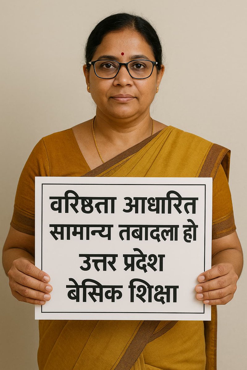 LaxmiKa13612146's tweet photo. #UPBasic_SeniorityBasedInterDistrictTransfer मुख्यमंत्री महोदय सादर,सबसे सामान्य कर्मचारी इस समय यूपी में बेसिक शिक्षक हैं जो सामान्य तबादले न होने से  सालाना सैकड़ों विभिन्न कारणों से मर जाते हैं,उनकी प्राणरक्षा कर सबसे बड़ी जरूरत उनके सामान्य तबादले इसी जून में करने की कृपा करे https://t.co/Y1VmeaQjGk