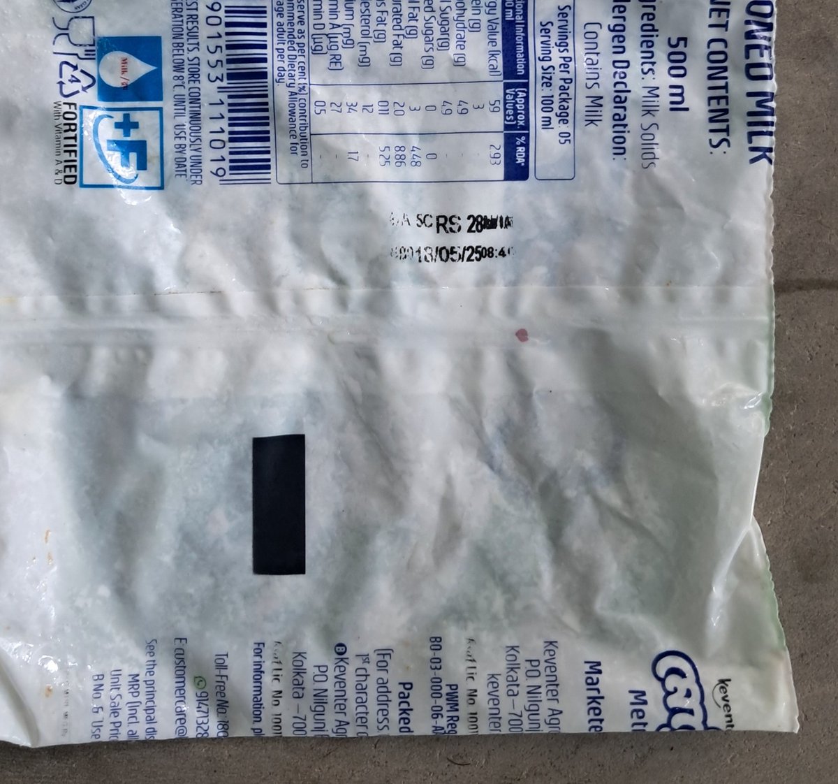 rohitsaha__'s tweet photo. @JioMart @JioMart_Support, seriously? Got expired milk dated 13th May today (18th May) — this is shocking and unacceptable!
Faced same issue earlier. No proper response even after sharing images.
Order IDs:
10th May:17468522110110349A
17th May:17475390960074629A
#JioMart #Support https://t.co/wHEnffZUYx