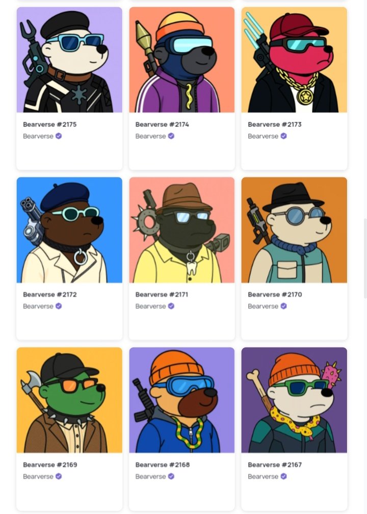 Bearverse22's tweet photo. 🐻BeerVerse Project
ID#2222 tokens have been fully minted.
The first auction bid will go live tomorrow.

Creator Royalties 0%

Visit the collection.
https://t.co/kgj43ivnL0

#Enjin #NFTCommunity #bearverse #nft_io https://t.co/dTEg95VfHV
