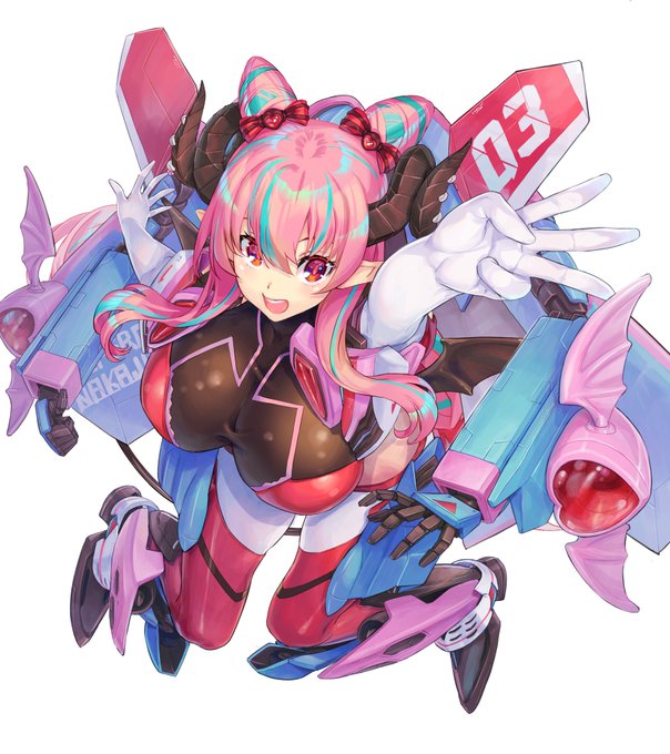 以前描いたヴァリアブルファイターガールズぺぺろちゃんをPIXIVに投稿しました～
V.F.G.「中島ぺぺろ」ちゃん
⇒ https://t.co/jU79e8sb2V

#中島ぺぺろ
# マクロスΔ 