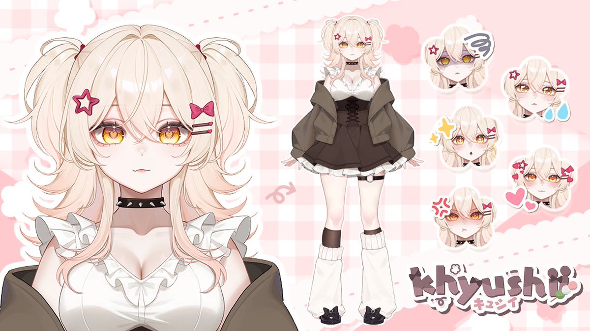 ୨୧ KYU 1.5 DESIGN .ᐟ

ms. khyushii got isekai'd into being the ULTIMATE LIFE FORM!??! 

haha hey i'm kyu ദ്ദി(｡•̀ ,<)~✩‧₊ 

୨୧ #kyucore 
୨୧ twitch.tv/khyushii

#vtuber #envtuber #vtuberuprising
