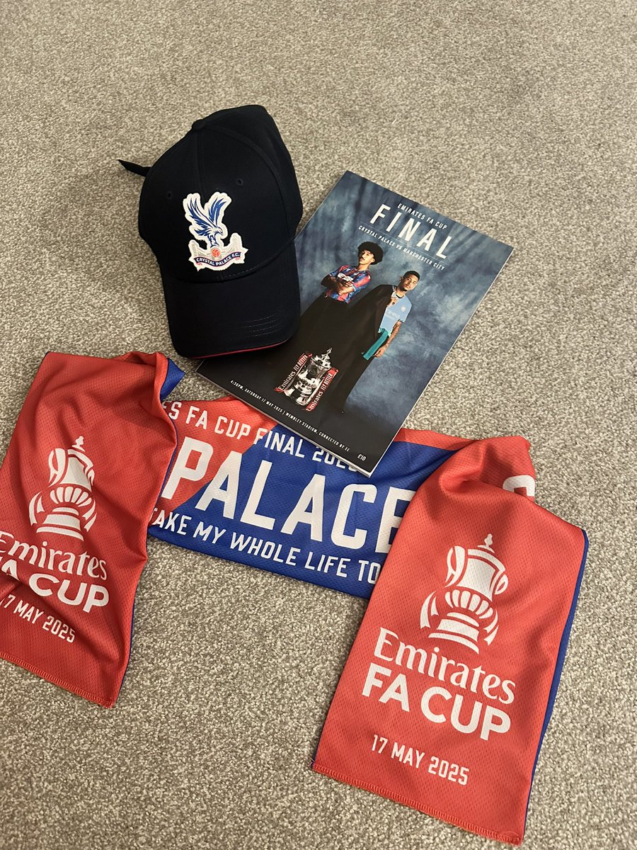 MrsF202's tweet image. It wasn’t a dream!!

Red and blue will always course through my veins ❤️💙

I cant get over yesterday. I won’t get over yesterday.

One proud eagle 🦅🦅

#CPFC #underdogs #FACupFinal #whataseason