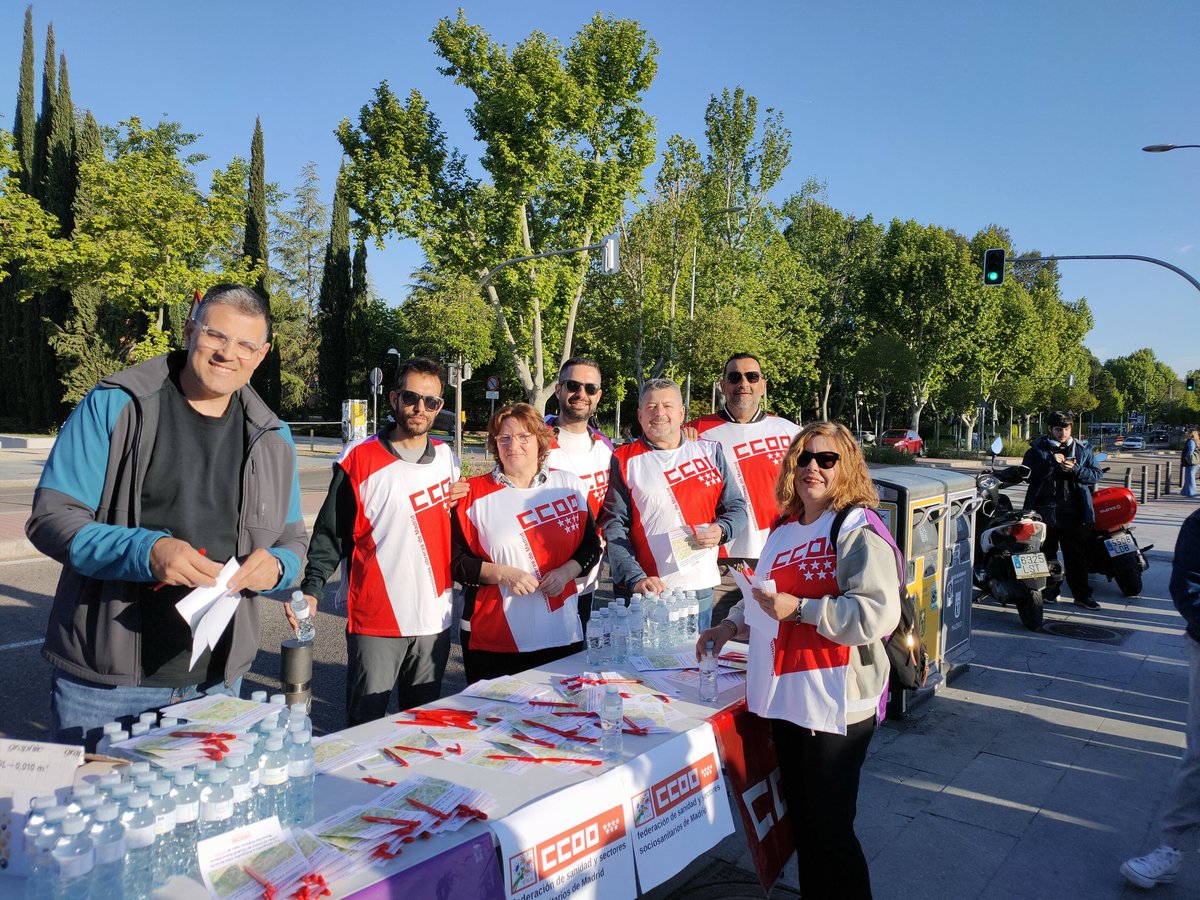 ✅ Hoy volvemos a acompañar a las TMSCAE en las pruebas selectivas de acceso a plaza fija del SERMAS ‼️

Mucha suerte 🍀