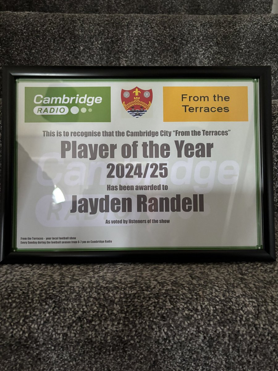 SMc (@scotty_mc10) on Twitter photo Great to catch up <a href="/JaydenRandell01/">Jayden Randell</a> our player of the year <a href="/CambridgeRadio/">Cambridge Radio</a> well done on an excellent season <a href="/cambridgecityfc/">Cambridge City FC</a> 🍾 ⚽️ Great to catch up <a href="/JaydenRandell01/">Jayden Randell</a> our player of the year <a href="/CambridgeRadio/">Cambridge Radio</a> well done on an excellent season <a href="/cambridgecityfc/">Cambridge City FC</a> 🍾 ⚽️