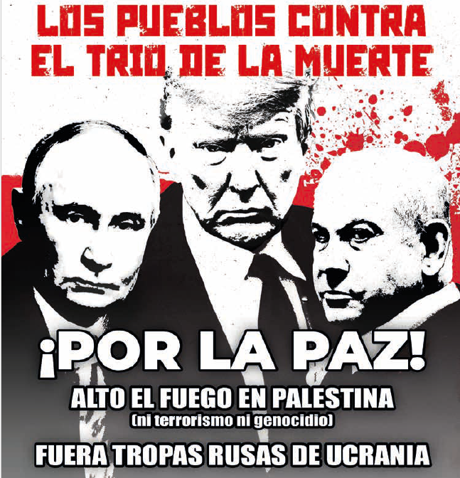 Viñeta de la semana

No al trio de la muerte, son la peor plaga de la humanidad

#Viñeta #Ucrania #Palestina