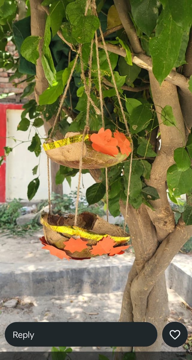 DrRachnaSingh2's tweet image. गर्मी बहुत ज्यादा है,अपने साथ-साथ पक्षियों🐤 का भी ध्यान रखें।👍