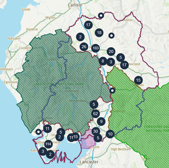 The interactive map at this link shows areas highlighted for housing and other development by the Westmorland and Furness Local Plan. The volume proposed far outstrips local and regional demand, but this target has been imposed by central government.
consult.westmorlandandfurness.gov.uk/planning-polic…