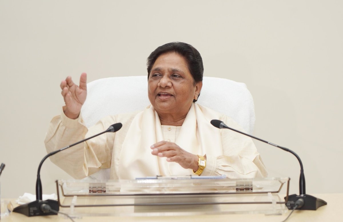 Mayawati tweet media