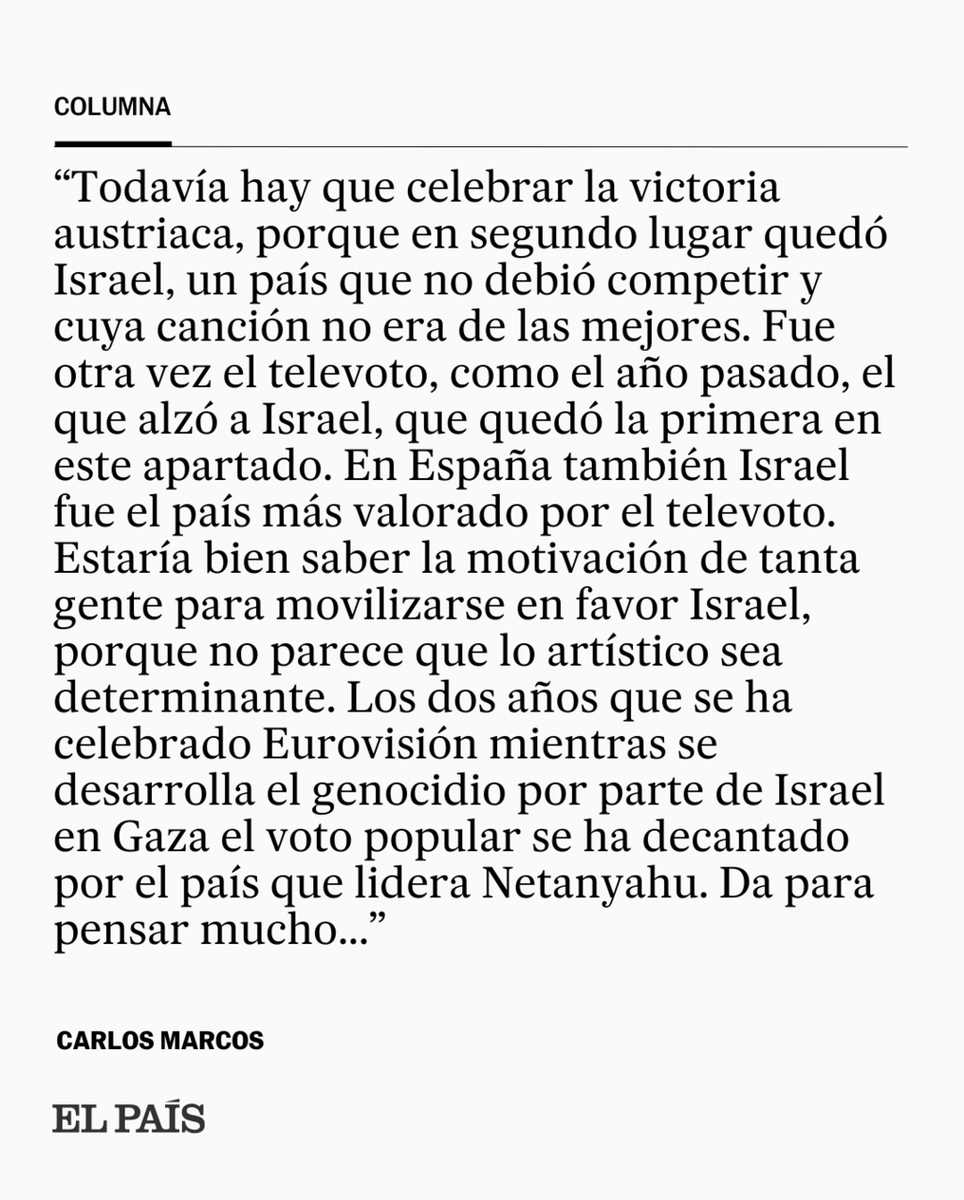 COLUMNA | 'El coraje de Melody no puede con todo, y el disparate del televoto', por Carlos Marcos dozz.es/cc94h5