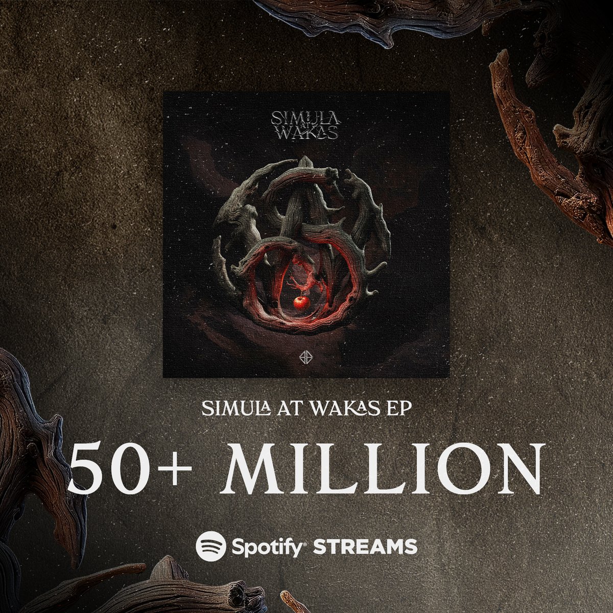 🍎 ‘Simula at Wakas’ EP has over 50 MILLION STREAMS on Spotify!

We reached a new milestone—and it’s all because of YOU! Thank you for streaming!

Let’s keep going: open.spotify.com/album/04tWizEP…

#SB19 #SimulaAtWakas #SB19SaW