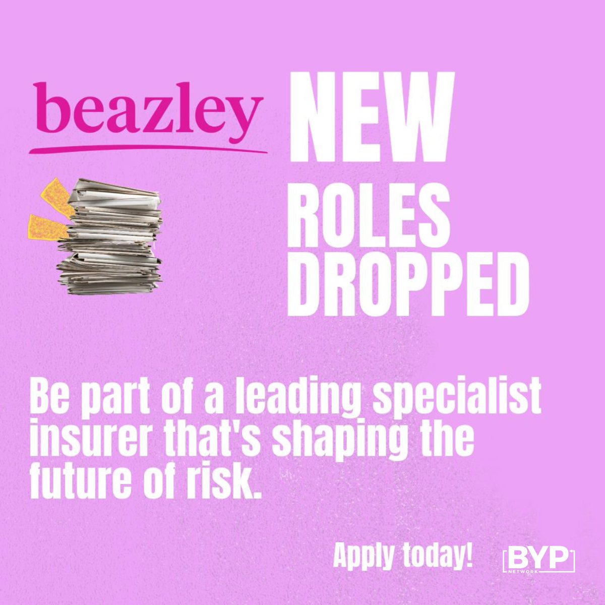 BYPNetworkApp's tweet image. 💼 Beazley is growing—are you ready to grow with them?
NOW HIRING: 🇬🇧 Senior Analyst – Property Risks 🇬🇧 Personal Assistant 🇺🇸 Office Administrator 🇺🇸 Claims Assistant – Property
👉 byp.network/employers/6512… #BeazleyJobs #BYPNetwork #AdminJobs #InsuranceCareers