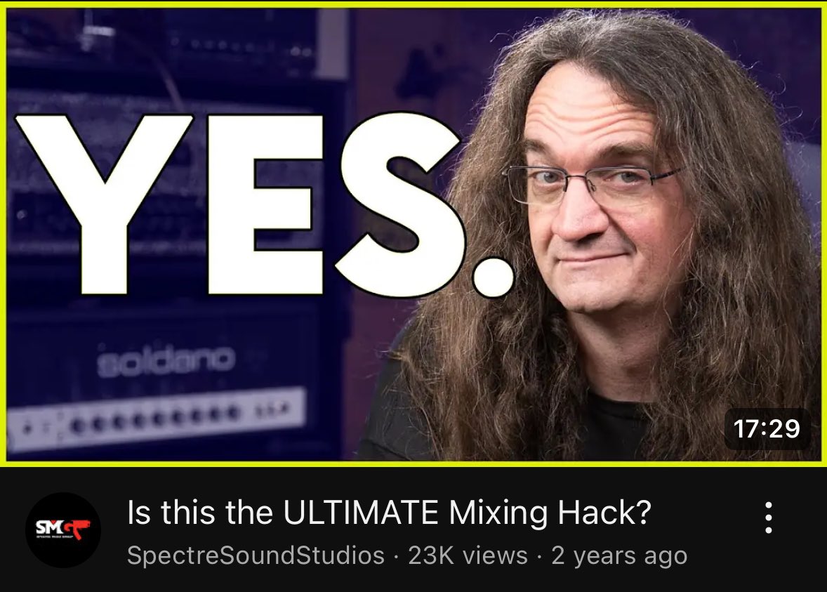 Guys it’s OTT on the master and a Gclip