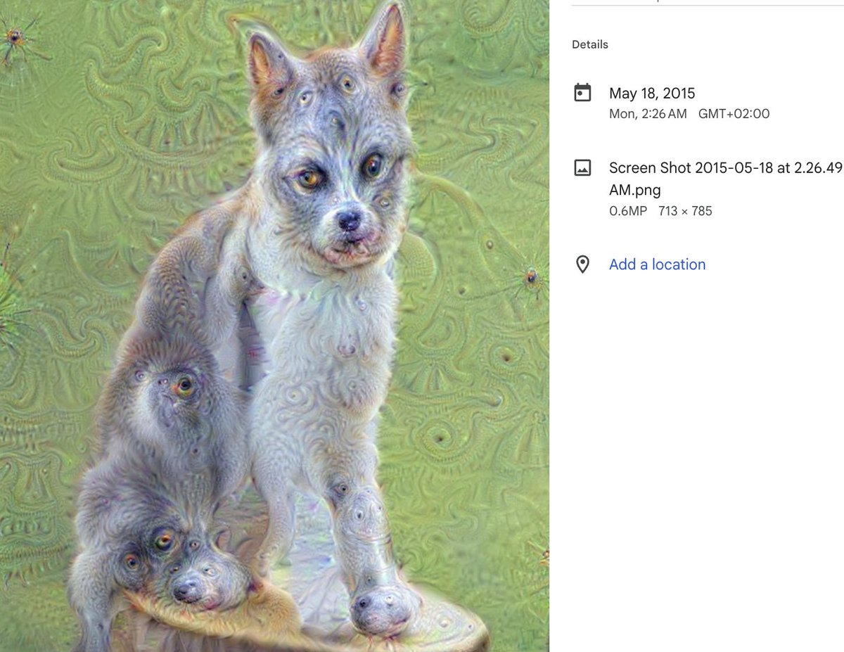 Ten years ago I woke up in the middle of the night from an uncanny dream. Unable to sleep, I decided to try an experiment that had been on my mind for days. In half an hour, the strange phenomenon that would flood the internet that summer was born. Happy DeepDream day!