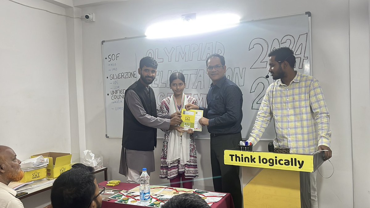 AkbarClasses's tweet image. Celebrated the brilliance of our Olympiad Achievers today at AKBAR CLASSES!
Medals, certificates, and moments of pride — all in one unforgettable morning.
Thank you to everyone who joined us in honouring the spirit of excellence!